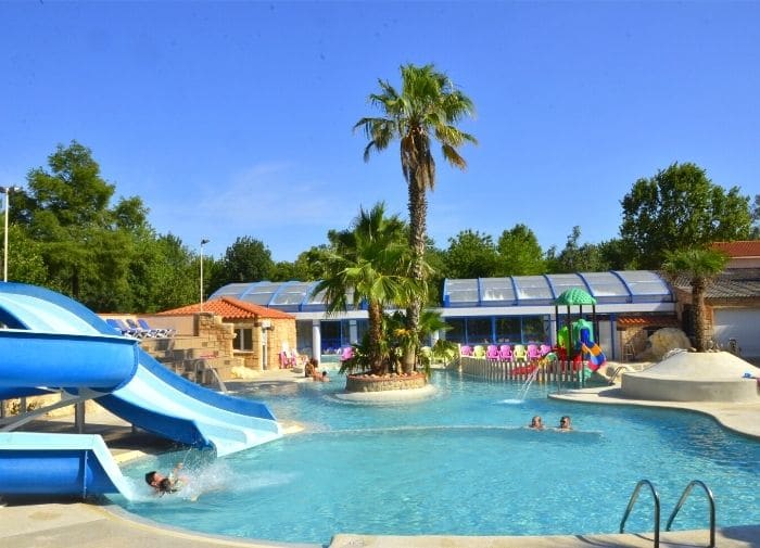 Espace aquatique du camping Beauséjour à Argelès-sur-Mer