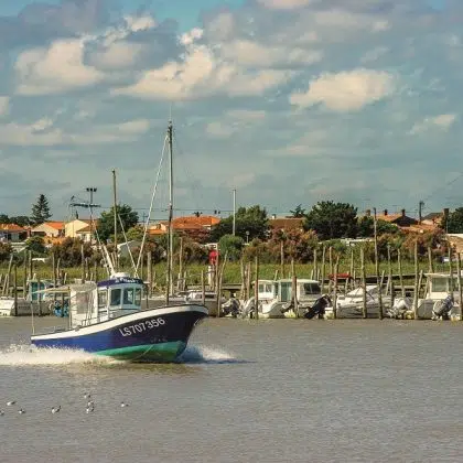 les flots bleus bateau