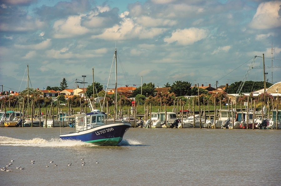 les flots bleus bateau