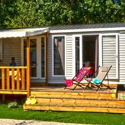 Mobil-home au camping à Argelès-sur-Mer Beauséjour