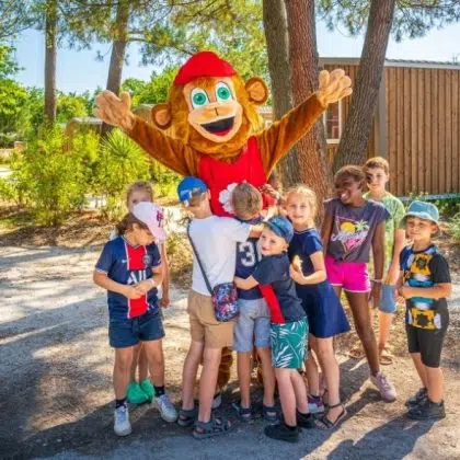 animations avec Pirouette du camping à Hourtin en Gironde