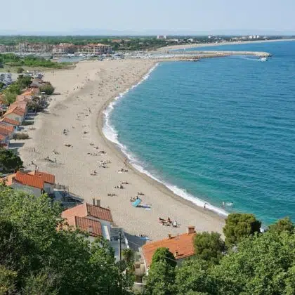 Plage du Rocou à Argelès-sur-Mer - Camping Beauséjour