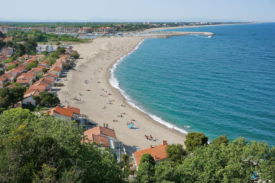 Plage du Rocou à Argelès-sur-Mer - Camping Beauséjour